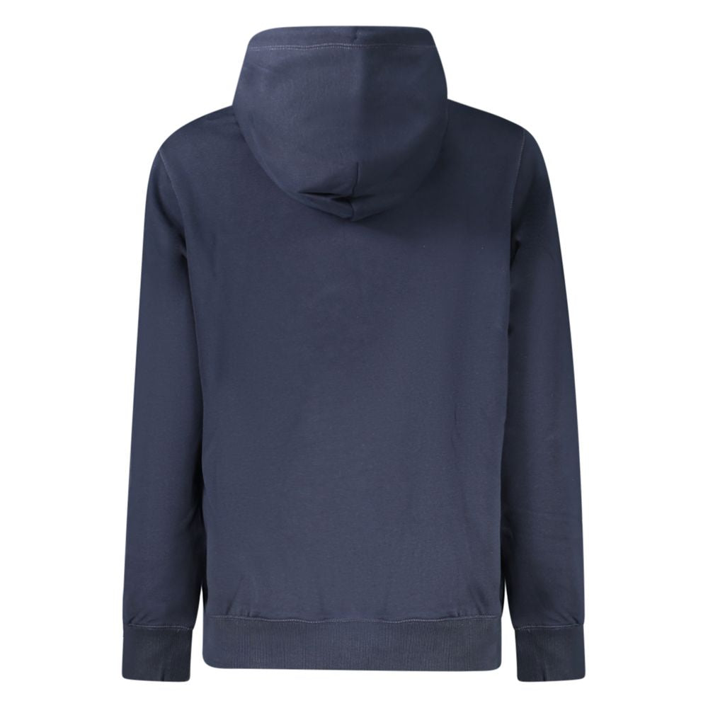 Hooded Sweatshirt Hoodie by Tommy Hilfiger for women in cotton polyester blue & print features an luminous silhouette, showcasing a sophisticated and for a truly luminous look.