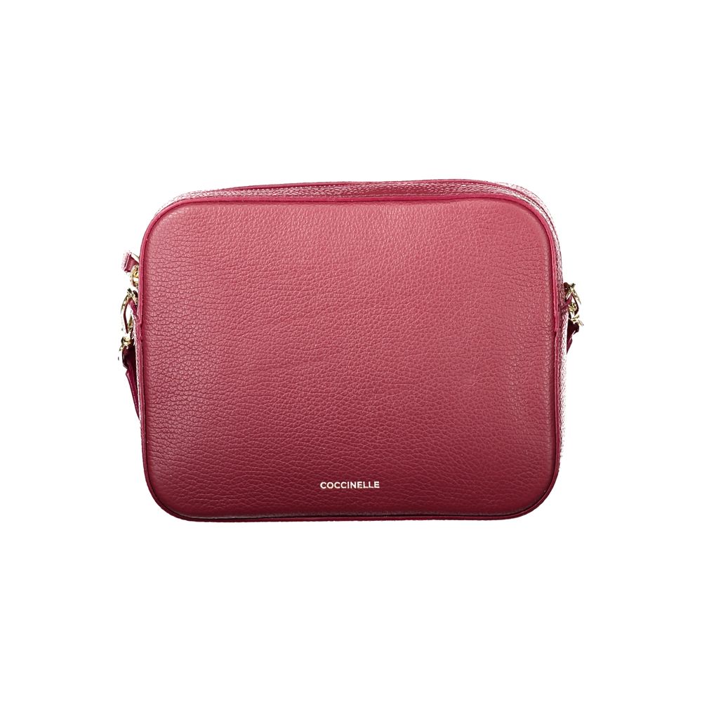 Mini Handbag by Coccinelle for women in leather red features a exquisite silhouette, showcasing a secure zipper and exquisite with versatile shoulder-strap & adjustable-strap for a exquisite finish.