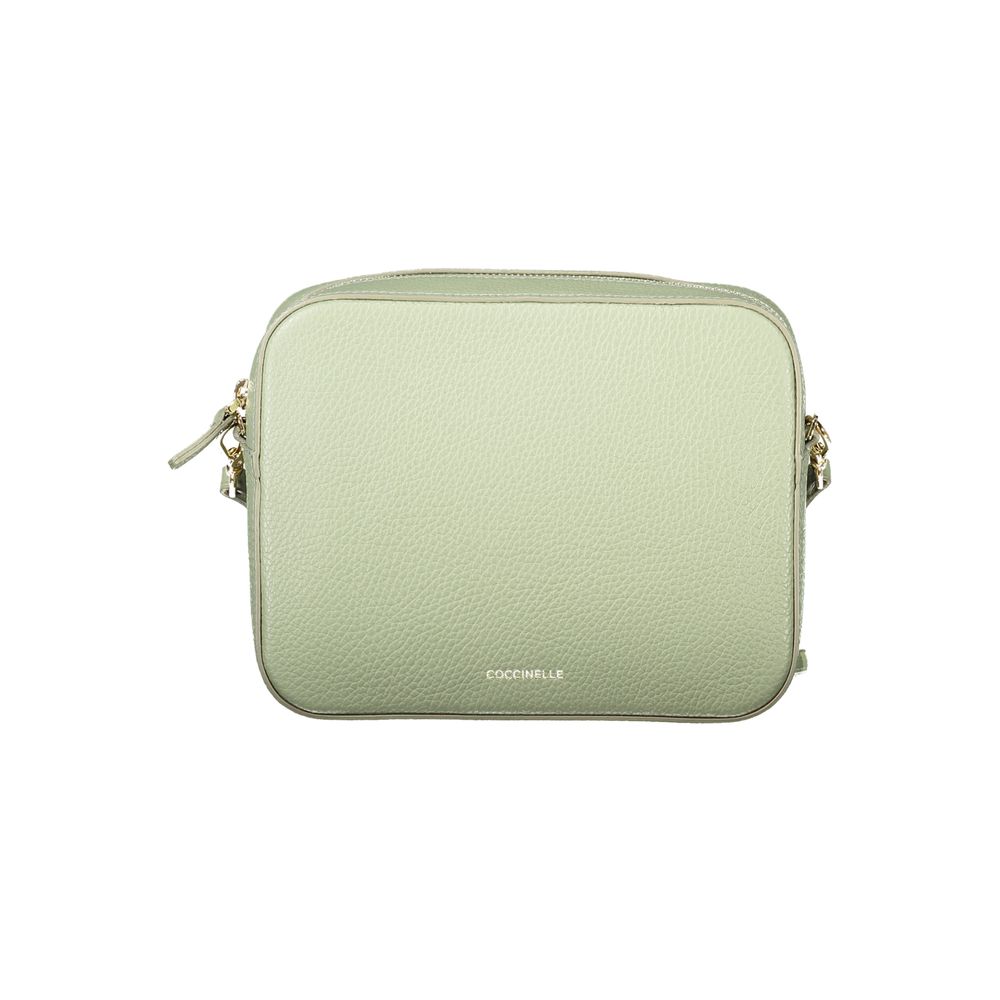 Mini Handbag by Coccinelle for women in leather green features an refined silhouette, showcasing a secure zipper, ample , and versatile shoulder-strap & adjustable-strap for a sophisticated refined aesthetic.
