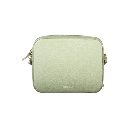 Mini Handbag by Coccinelle for women in leather green features an refined silhouette, showcasing a secure zipper, ample , and versatile shoulder-strap & adjustable-strap for a sophisticated refined aesthetic.