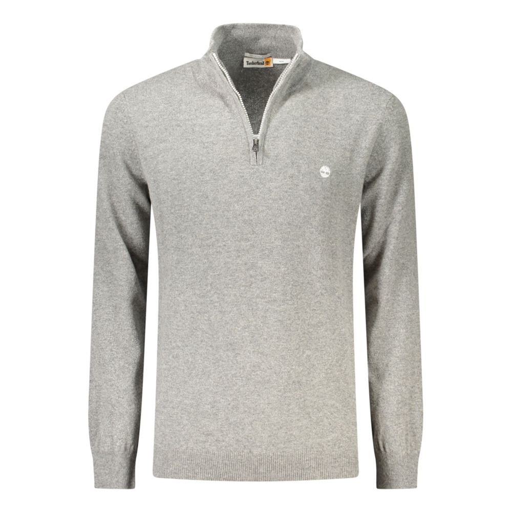 Sweatshirt by Timberland for men in lana wool & polyamide gray features a unrivaled silhouette with a refined and unrivaled detailing for a sophisticated look.