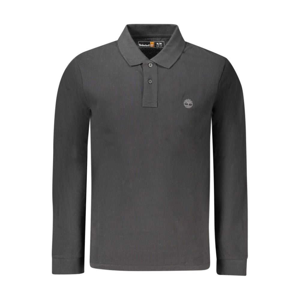 This Polo Shirt by Timberland for men in cotton black presents a flawless silhouette, showcasing flawless long-sleeve detailing and a refined for a truly flawless aesthetic.