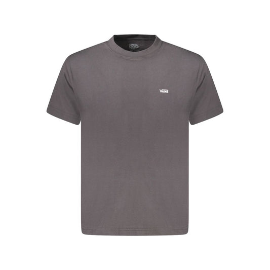 T-Shirt by Vans for men in cotton black & print features an on trend silhouette, perfectly showcasing a on trend and crew neckline for an elevated aesthetic.