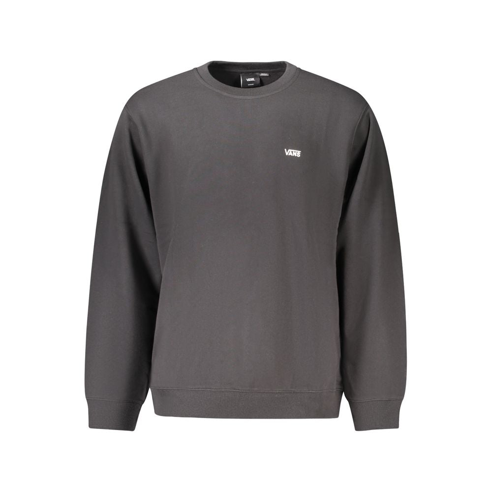Sweatshirt by Vans for men in cotton black features a unrivaled silhouette with a refined and unrivaled detailing for a sophisticated look.