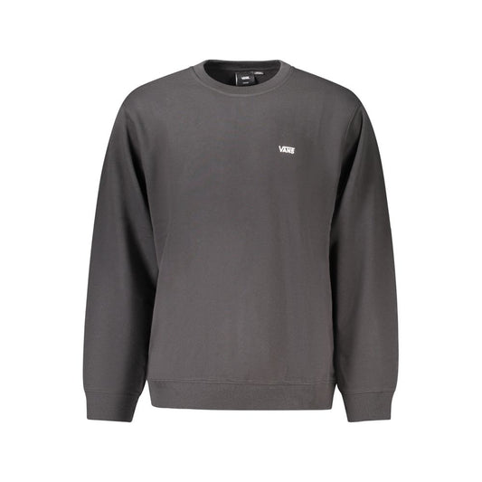Sweatshirt by Vans for men in cotton black features a unrivaled silhouette with a refined and unrivaled detailing for a sophisticated look.