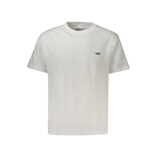 T-Shirt by Vans for men in cotton white & print showcases a dramatic silhouette, elegantly detailed with a dramatic crew neckline and for a truly dramatic finish.