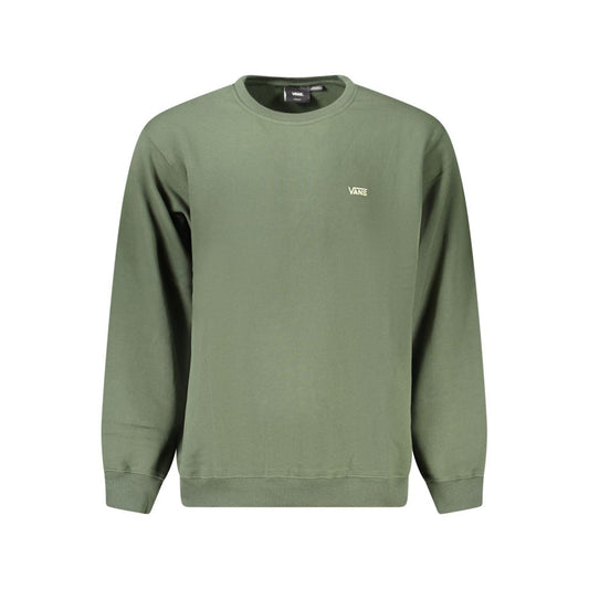 Sweatshirt by Vans for men in cotton green presents a smart casual silhouette, featuring a smart casual crew neckline and for a sophisticated look.