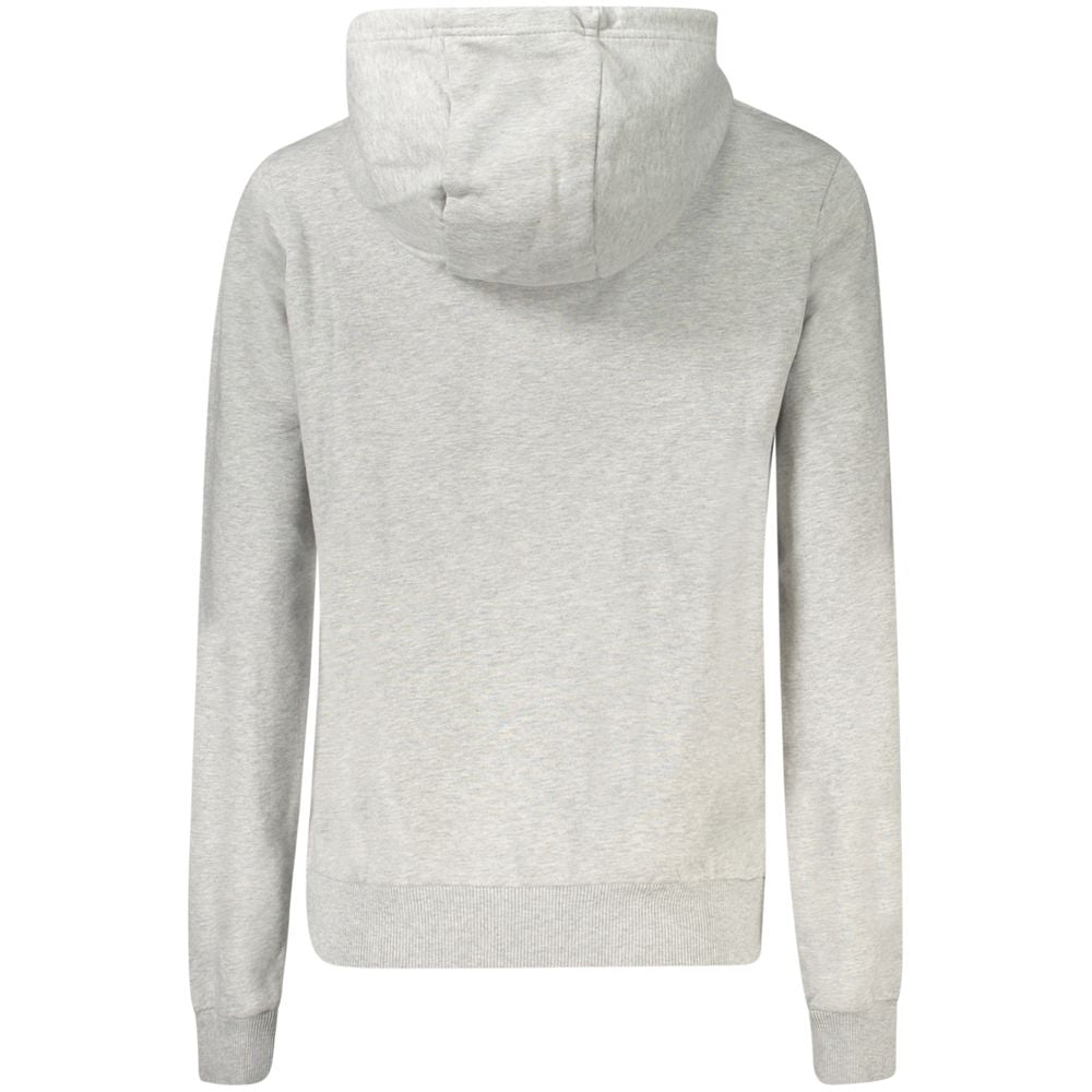 Hooded Sweatshirt Hoodie by Napapijri for women in cotton polyester gray features an luminous silhouette, showcasing a sophisticated and for a truly luminous look.