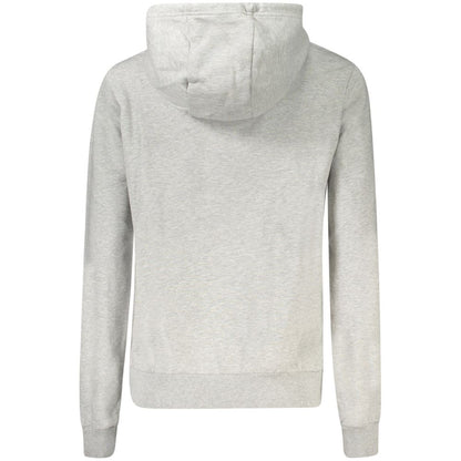 Hooded Sweatshirt Hoodie by Napapijri for women in cotton polyester gray features an luminous silhouette, showcasing a sophisticated and for a truly luminous look.