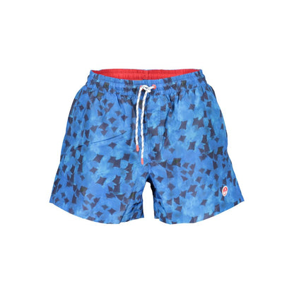 Swim Shorts by North Sails for men in polyester blue & patterned features an glamourous silhouette from the Men's Polyester Swim Shorts collection, highlighting a refined fit and glamourous cut for a premium poolside look.