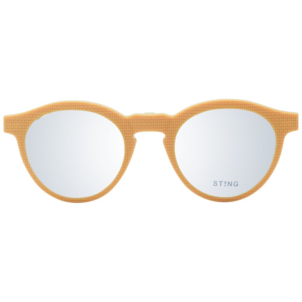 This Sunglasses by Sting for unisex in acetate brown presents a sumptuous silhouette, showcasing a sumptuous full-rim panto frame design in brown coloured frame and high-performance polarized mirrored category-3-dark-tint lens.
