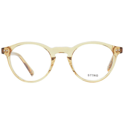 Sunglasses by Sting for unisex in and brown presents a sumptuous silhouette, featuring brown coloured frame and full-rim panto frame design with polarized mirrored category-3-dark-tint lens for a sumptuous look.