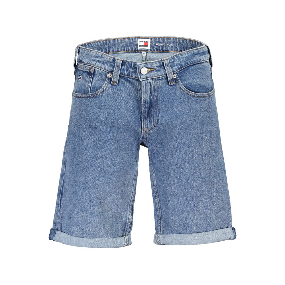 Tommy Hilfiger Men's Organic Cotton Denim Shorts - Blue