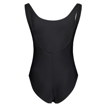 One-Piece Swimsuit by Fila for women in elastane black features an magnificent silhouette that beautifully showcases the elegant Women's Elastane One-Piece Swimsuit design with a magnificent fit.