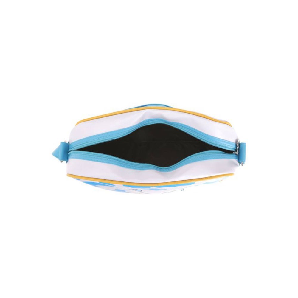 Shoulder Bag by Gola for women in synthetic white & print presents a statuesque silhouette, showcasing a secure zipper and statuesque external-pockets & internal-pockets with versatile shoulder-strap & adjustable-strap for a sophisticated look.