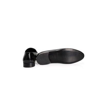 Roberto Pepe Luxury Black Calfskin Men Loafer