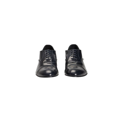 Roberto Pepe Luxury Blue Calfskin Loafer