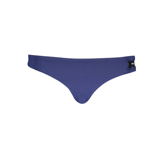 Swim Briefs by Karl Lagerfeld for women in elastane blue features a riviera ready silhouette from the Women's Elastane Swim Briefs collection, showcasing a riviera ready finish with a streamlined riviera ready fit.