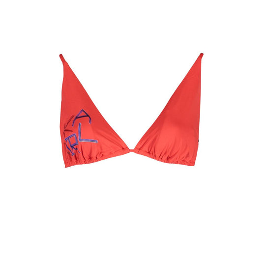 Bikini by Karl Lagerfeld for women in elastane red & print presents a provocative silhouette, artfully capturing the essence of the provocative Women's Elastane Bikini design for a sophisticated look.