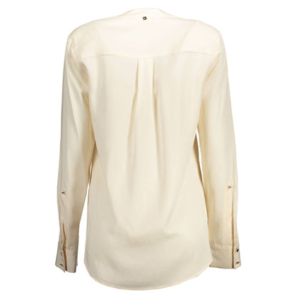 Shirt by Kocca for women in lyocell white showcases a sublime silhouette, artfully detailed with a sublime and for a sophisticated, sublime finish.