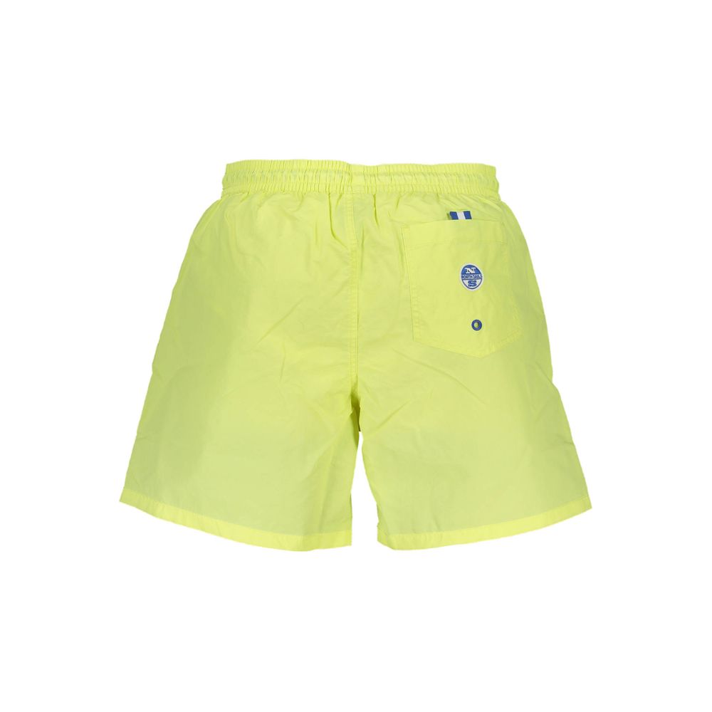 Shorts by North Sails for men in polyester yellow features a architectural silhouette, showcasing a architectural and short defined by a sophisticated for a premium, elevated aesthetic.