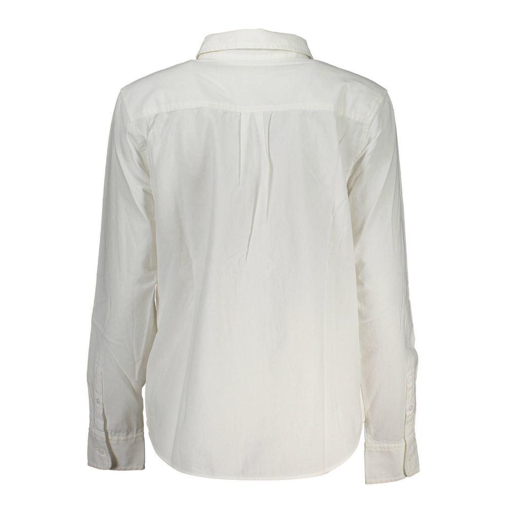 Levi's Crisp Women's Long-Sleeve Cotton Dress Shirt - White