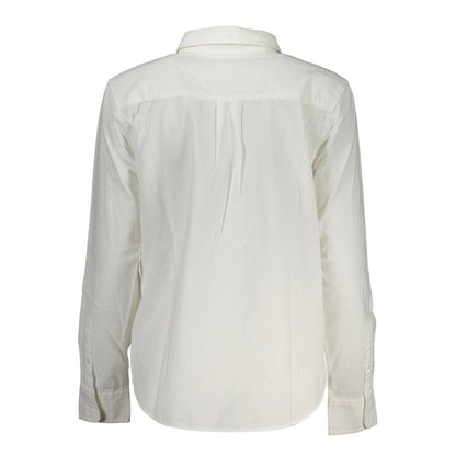 Levi's Crisp Women's Long-Sleeve Cotton Dress Shirt - White