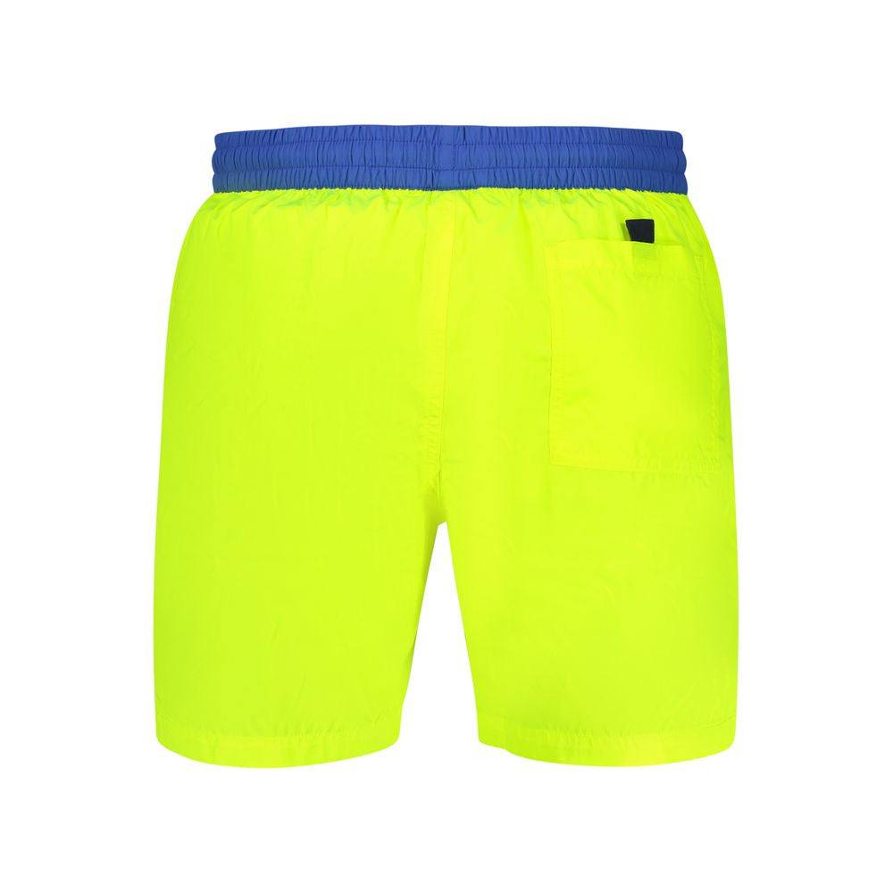 Swim Shorts by Norway 1963 for men in polyamide yellow & print presents a beach chic silhouette from the Men's Polyamide Swim Shorts collection, showcasing a beach chic cut for a refined poolside look.