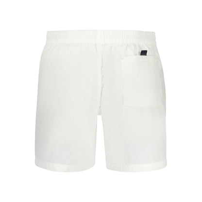 Swim Shorts by Norway 1963 for men in polyamide white & print features an glamourous silhouette from the Men's Polyamide Swim Shorts collection, highlighting a refined fit and glamourous cut for a premium poolside look.