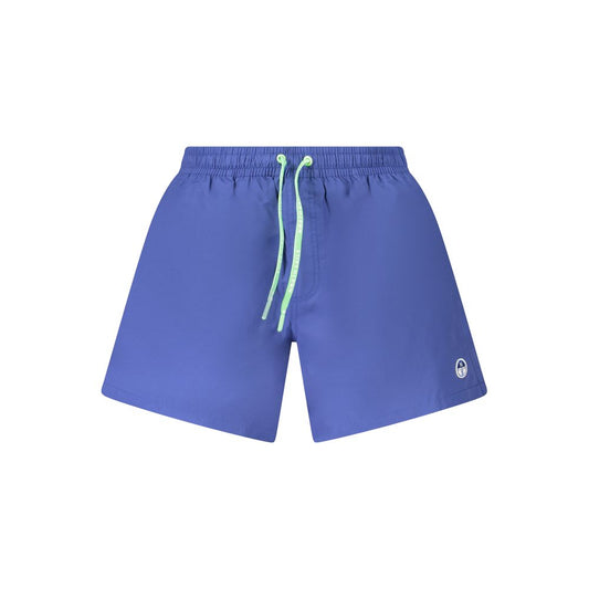 Swim Shorts by North Sails for men in nylon cotton blue presents a sculptural silhouette, showcasing the sculptural Men's Nylon Cotton Swim Shorts design with a refined cut for a premium, sophisticated look.