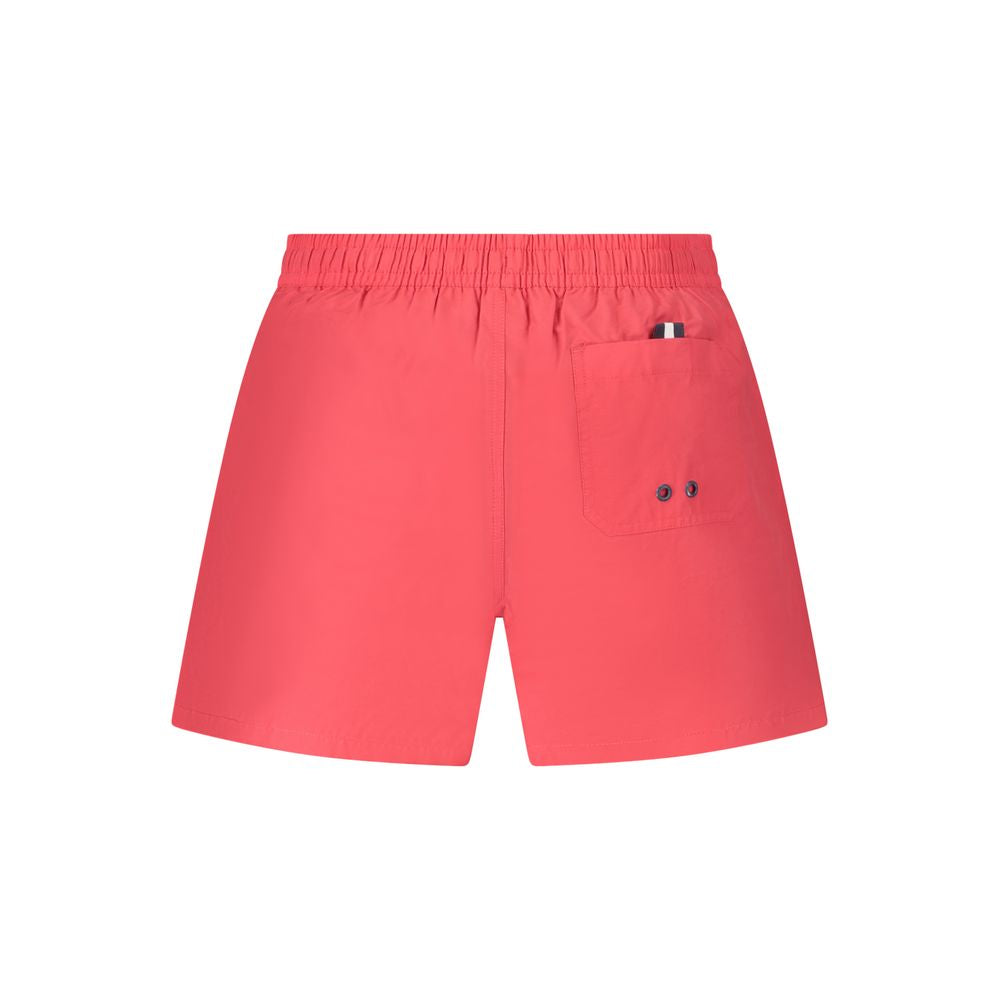 Swim Shorts by North Sails for men in nylon cotton red features an dramatic silhouette that defines the luxurious aesthetic and refined cut of the Men's Nylon Cotton Swim Shorts.
