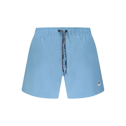 Swim Briefs by North Sails for men in nylon azzurro & striped features an riviera ready silhouette, showcasing the riviera ready Men's Nylon Swim Briefs design with a streamlined fit ideal for performance and style.