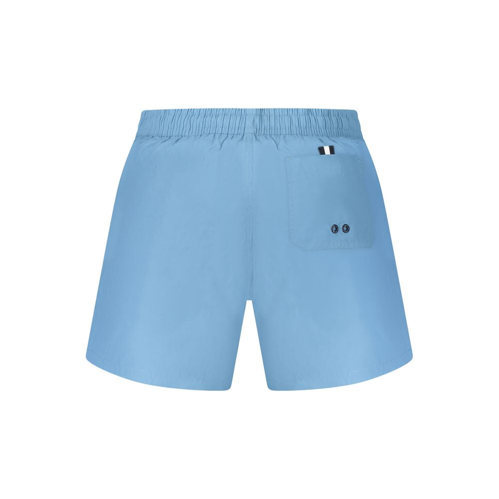 Swim Briefs by North Sails for men in nylon cotton azzurro & signature features a resort ready silhouette from the Men's Nylon Cotton Swim Briefs collection, showcasing a resort ready finish with a streamlined resort ready fit.