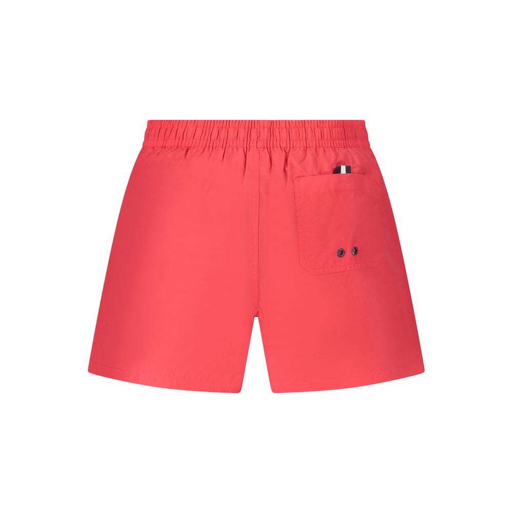 Swim Shorts by North Sails for men in nylon cotton red presents a beach chic silhouette from the Men's Nylon Cotton Swim Shorts collection, showcasing a beach chic cut for a refined poolside look.