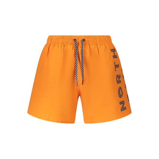 Swim Briefs by North Sails for men in cotton orange showcases a riviera-ready silhouette, expertly capturing the riviera-ready essence of the Men's Cotton Swim Briefs design with a refined and riviera-ready finish.