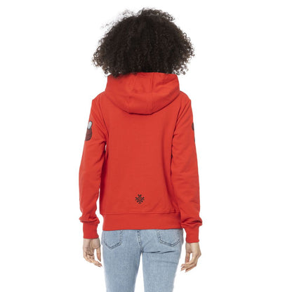 Mr&Mrs Italy Red Cotton Sweatshirt