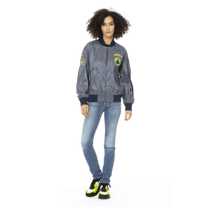 Mr&Mrs Italy Light Blue Polyamide Jackets & Coat