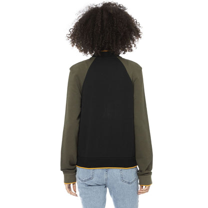 Mr&Mrs Italy Black Cotton Sweatshirt