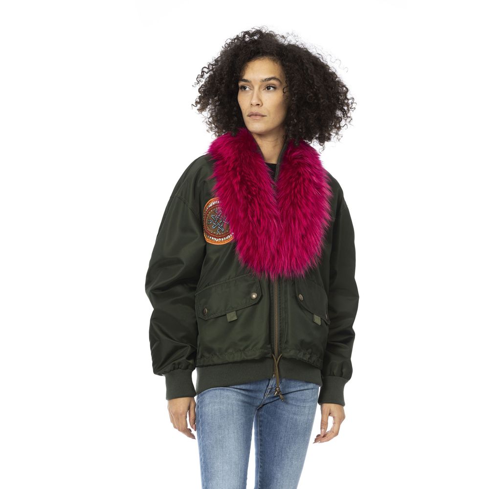 Mr&Mrs Italy Green Polyamide Jackets & Coat