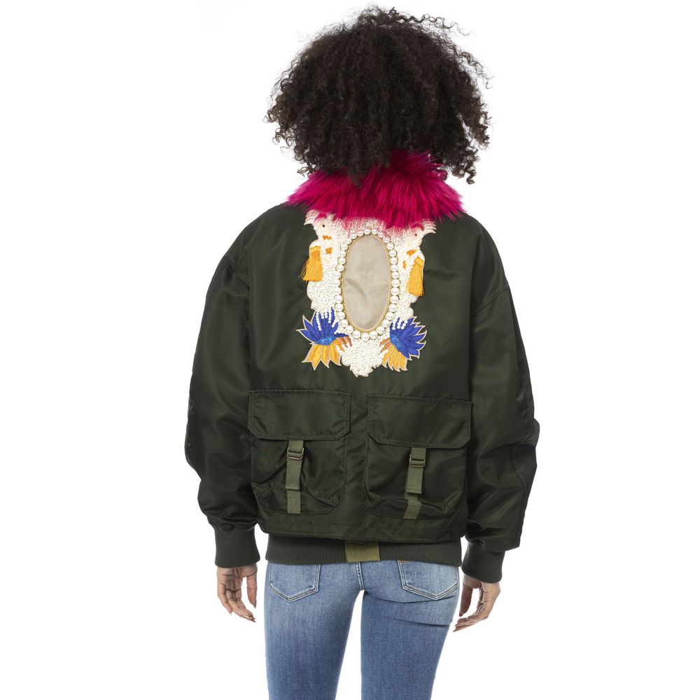 Mr&Mrs Italy Green Polyamide Jackets & Coat