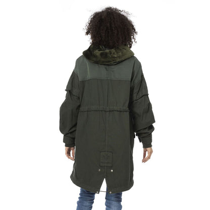 Mr&Mrs Italy Green Cotton Jackets & Coat