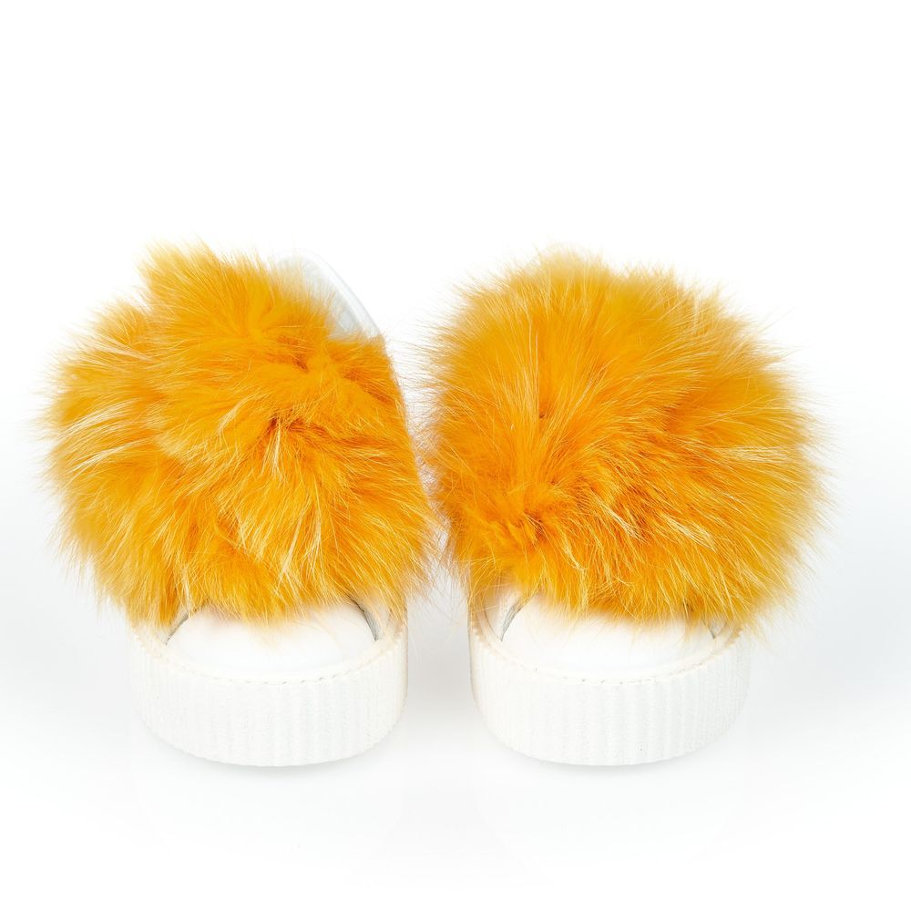 Mr&Mrs Italy White Textile Shoe