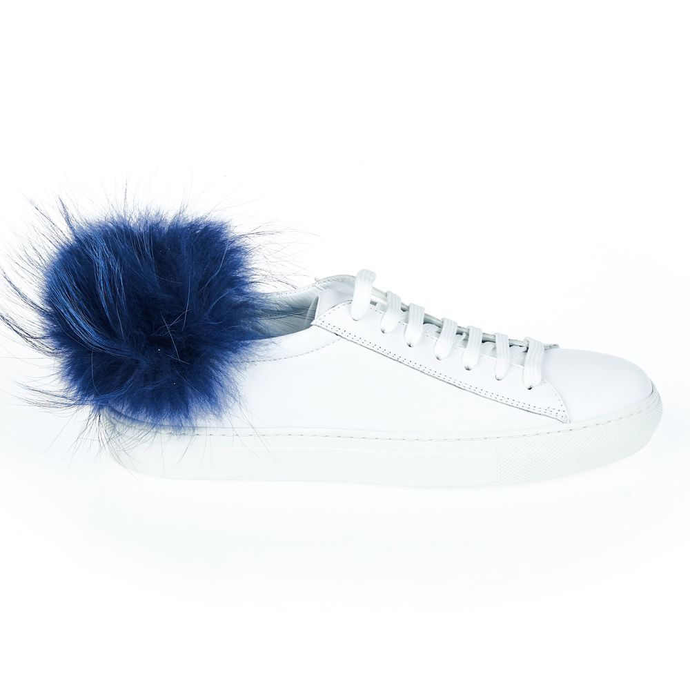 Mr&Mrs Italy White Textile Shoe