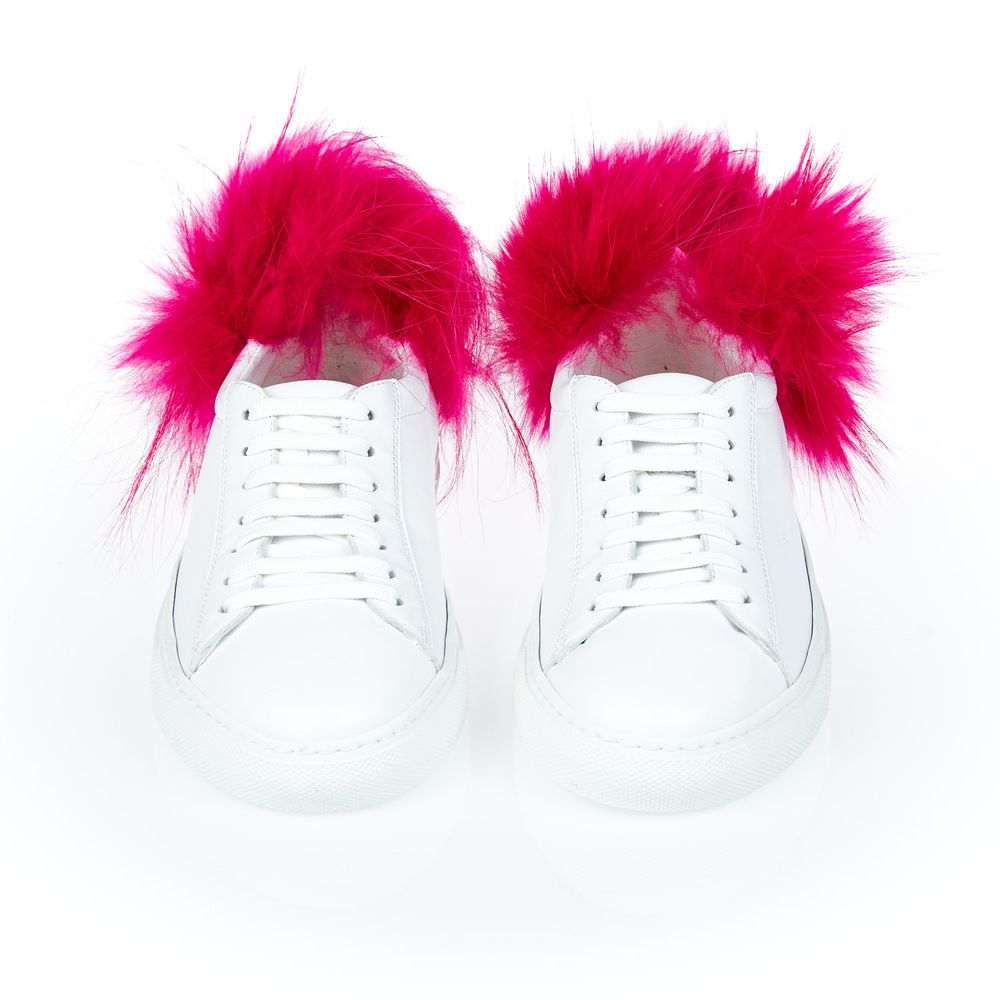 Mr&Mrs Italy White Textile Shoe