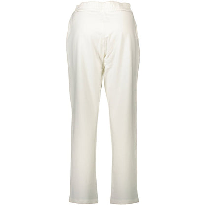 Activewear Pants by U.S. POLO ASSN. for women in cotton white features a ergonomic and with a ergonomic long, showcasing innovative for a ergonomic look.