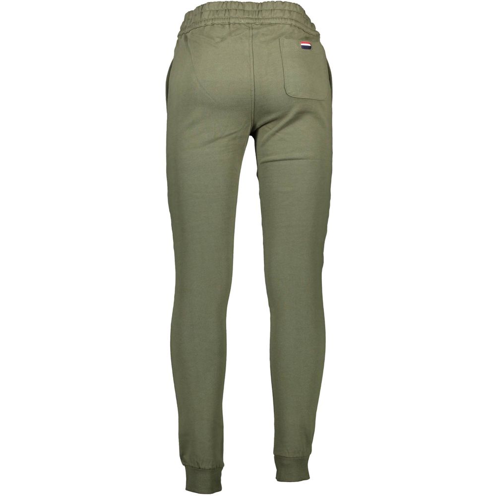 U.S. POLO ASSN. men cotton Activewear in green, featuring a athletic Men's Cotton Activewear design with high-performance .