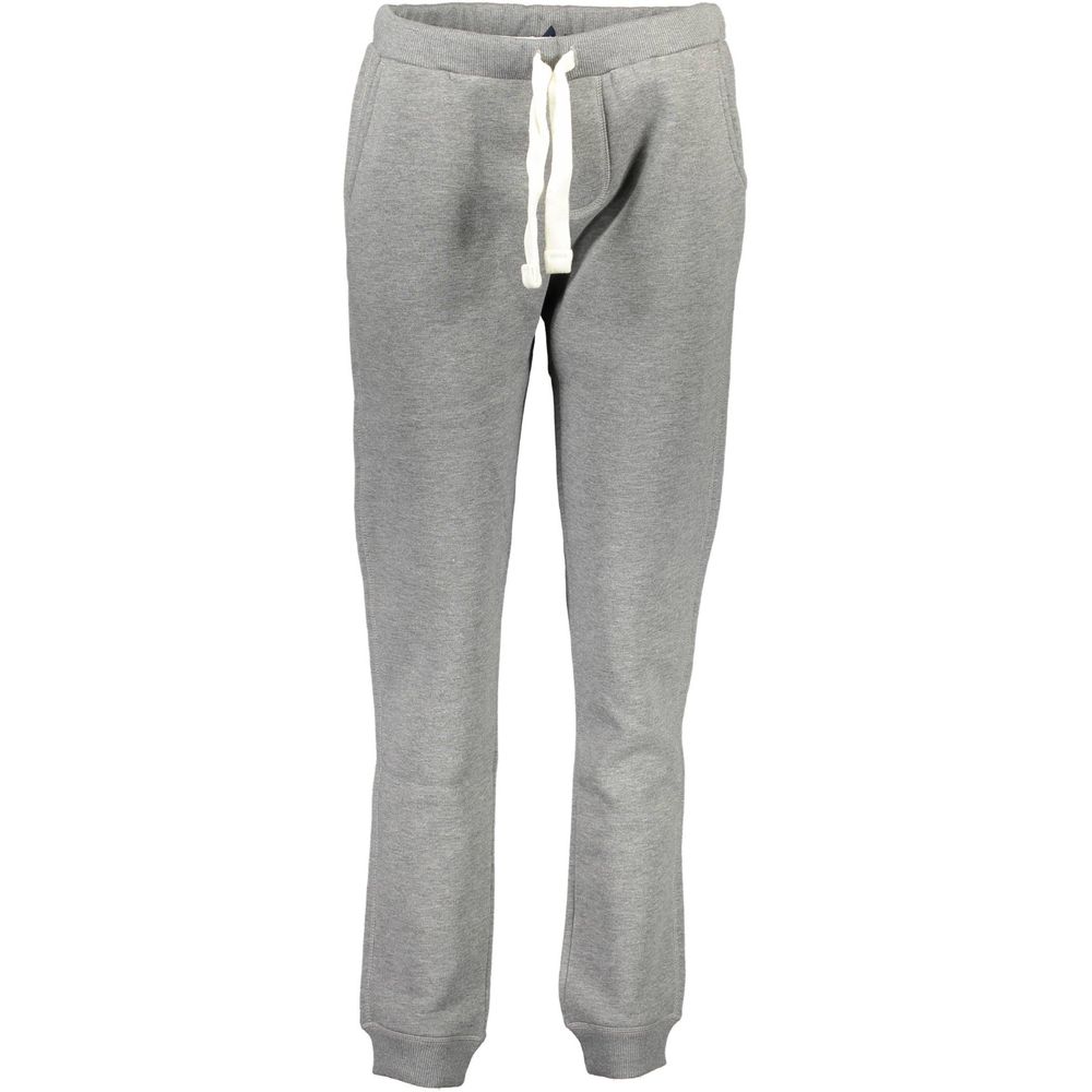 Pants by North Sails for women in cotton gray showcases a unrivaled comfort silhouette, featuring a cut and long with a for a unrivaled comfort and refined aesthetic.