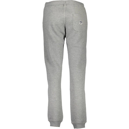 Pants by North Sails for women in cotton gray features an on trend silhouette with a and cut in an elegant long for a sophisticated look.