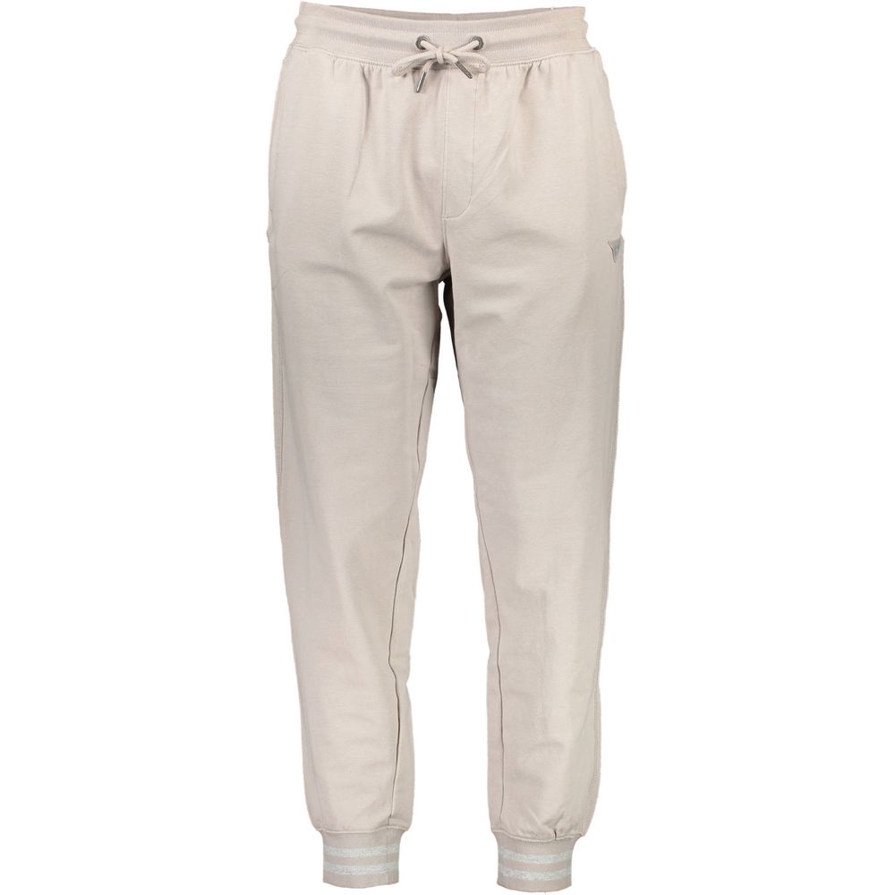 Pants by Guess Jeans for men in organic cotton beige features a stylish silhouette with a stylish , long, and .