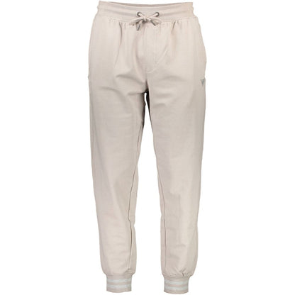 Pants by Guess Jeans for men in organic cotton beige features a stylish silhouette with a stylish , long, and .